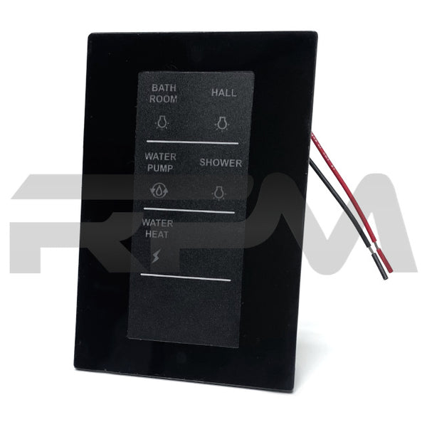 Tiffin RV Spyder Bathroom Control Switch Panel 5-Button 5068658 – RPM ...