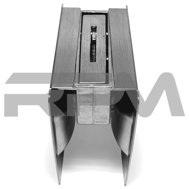 Tiffin RV Double Sided Pocket Door Lock Satin Nickel 8677 | RV Parts Masters, OEM Tiffin Motorhome Parts