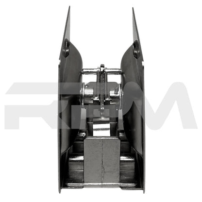 Tiffin RV Double Sided Pocket Door Lock Satin Nickel 8677 | RV Parts Masters, OEM Tiffin Motorhome Parts