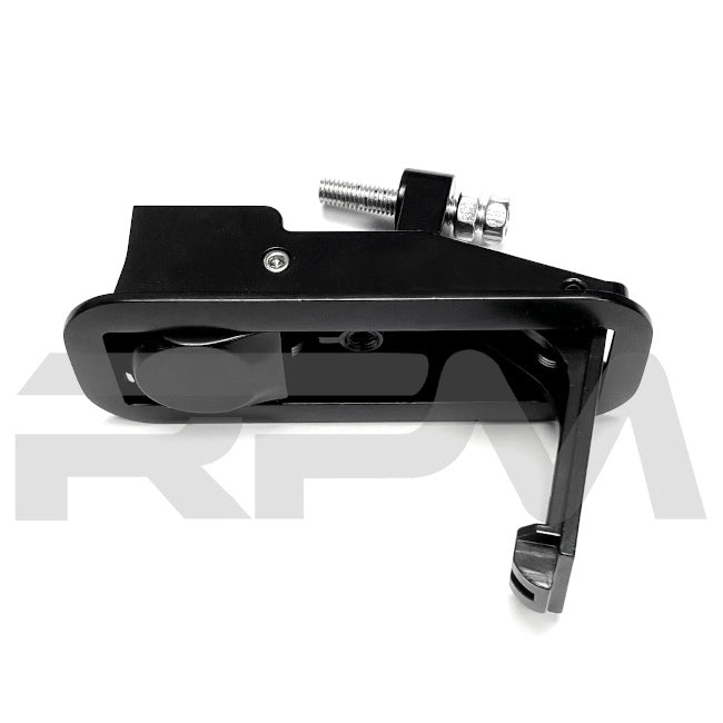 Tiffin RV Rear Engine Latch Non-Locking Black 5019923 | RV Parts Masters, OEM Tiffin Motorhome Parts