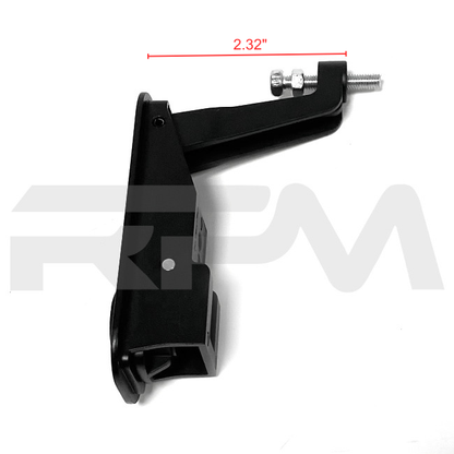 Tiffin RV Front Hood Latch Non-Locking Black 5019924 | RV Parts Masters, OEM Tiffin Motorhome Parts
