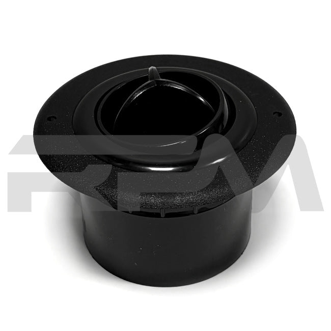 Tiffin RV A/C Louver Vent Round w/ 2.5" Hose Adapter 162 | RV Parts Masters, OEM Tiffin Motorhome Parts