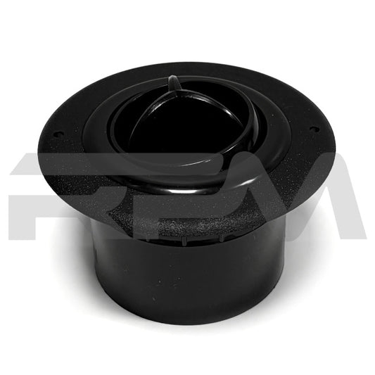 Tiffin RV A/C Louver Vent Round w/ 2.5" Hose Adapter 162 | RV Parts Masters, OEM Tiffin Motorhome Parts