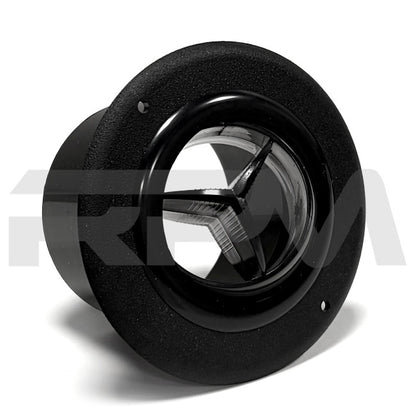 Tiffin RV A/C Louver Vent Round w/ 2.5" Hose Adapter 162 | RV Parts Masters, OEM Tiffin Motorhome Parts