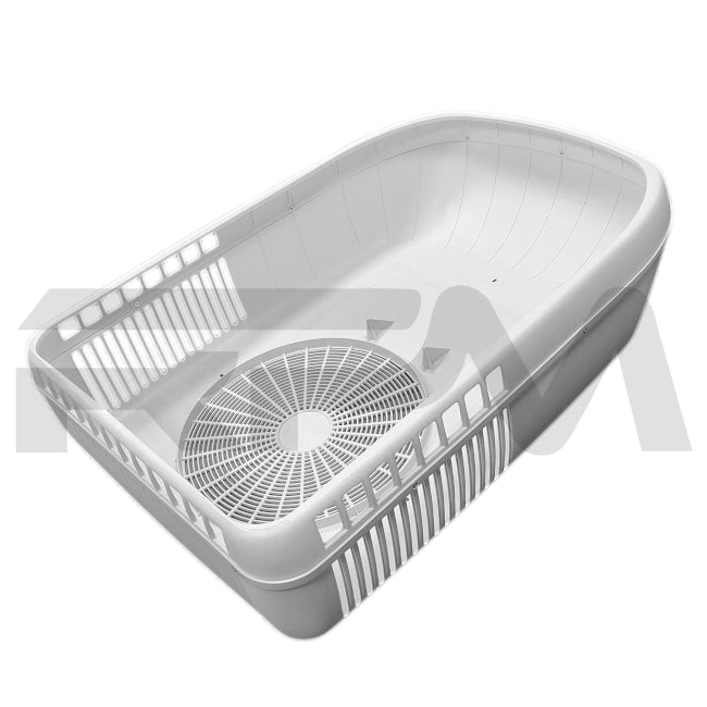 Tiffin RV White A/C Shroud Coleman Mach 17828 | RV Parts Masters, OEM Tiffin Motorhome Parts