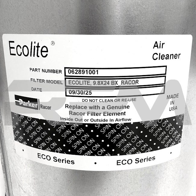 Tiffin RV Ecolite Engine Air Cleaner 9.8" X 24" 5059543 | RV Parts Masters, OEM Tiffin Motorhome Parts