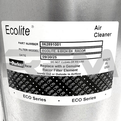 Tiffin RV Ecolite Engine Air Cleaner 9.8" X 24" 5059543 | RV Parts Masters, OEM Tiffin Motorhome Parts