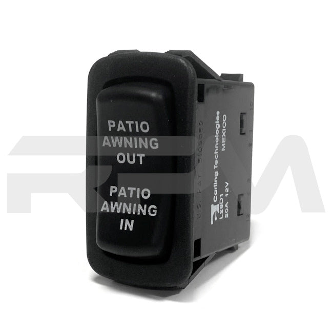 Tiffin RV Patio Awning In/Out Switch 5014454 | RV Parts Masters, OEM Tiffin Motorhome Parts