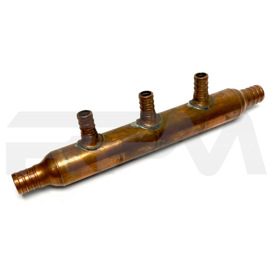 Tiffin RV 3-Port Water Manifold 9" Copper 5016030 | RV Parts Masters, OEM Tiffin Motorhome Parts