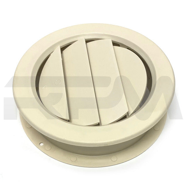 Tiffin RV A/C Vent Round Beige 5 in. 5043542 | RV Parts Masters, OEM Tiffin Motorhome Parts