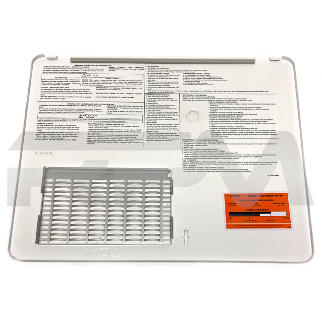 Tiffin RV Atwood Water Heater Door 6 Gallon 517 | RV Parts Masters, OEM Tiffin Motorhome Parts