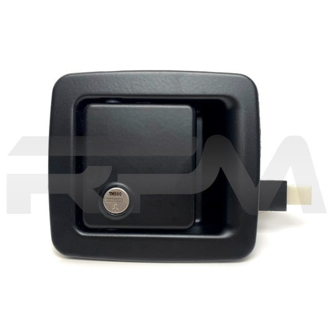Tiffin RV TM500 Black Compartment Door Handle Locking 7257 | RV Parts Masters, OEM Tiffin Motorhome Parts