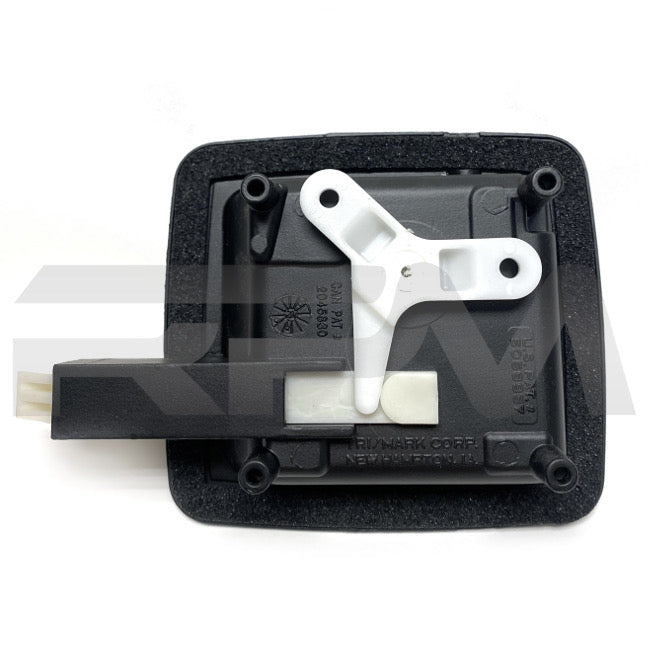 Tiffin RV TM500 Black Compartment Door Handle Locking 7257 | RV Parts Masters, OEM Tiffin Motorhome Parts
