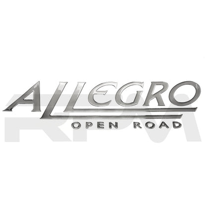 Tiffin RV Allegro Open Road Decal Chrome 5015332 | RV Parts Masters, OEM Tiffin Motorhome Parts