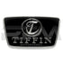 Tiffin RV Black & Silver Hood Emblem Decal 5045523 | RV Parts Masters, OEM Tiffin Motorhome Parts