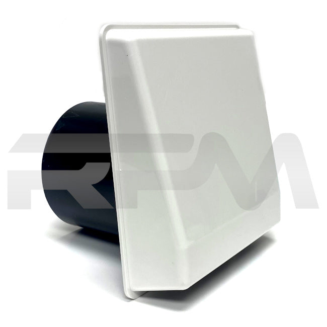 Tiffin RV Exterior Dryer Vent with White Cover 8796 | RV Parts Masters, OEM Tiffin Motorhome Parts