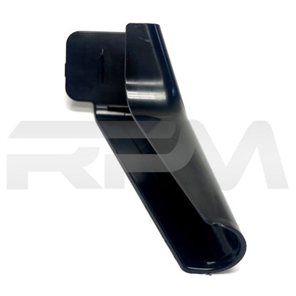 Tiffin RV Gutter Spout 3.5 in. LH Black 5056247 | RV Parts Masters, OEM Tiffin Motorhome Parts