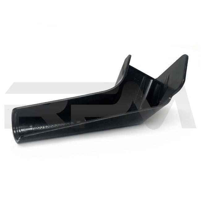 Tiffin RV Gutter Spout 3.5 in. RH Black 5056246 | RV Parts Masters, OEM Tiffin Motorhome Parts