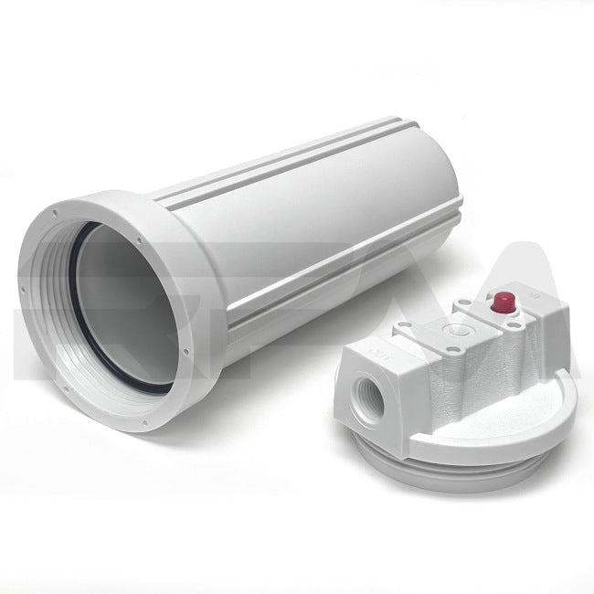 Tiffin RV Water Filter Housing for 10 in. Cartridge 2502 | RV Parts Masters, OEM Tiffin Motorhome Parts