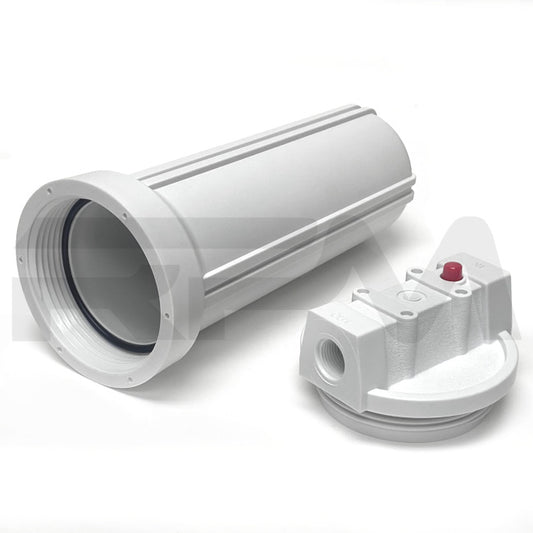 Tiffin RV Water Filter Housing for 10 in. Cartridge 2502 | RV Parts Masters, OEM Tiffin Motorhome Parts