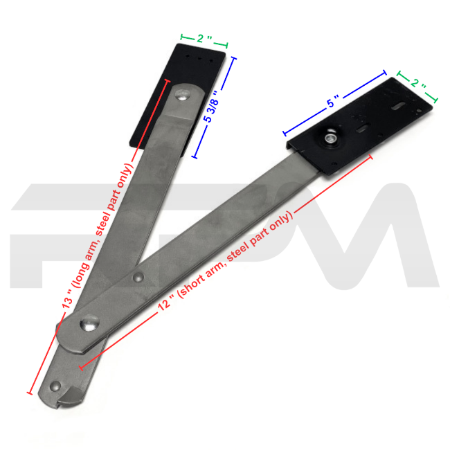 Tiffin RV Locking Arm for Entrance Door 6281 | RV Parts Masters, OEM Tiffin Motorhome Parts