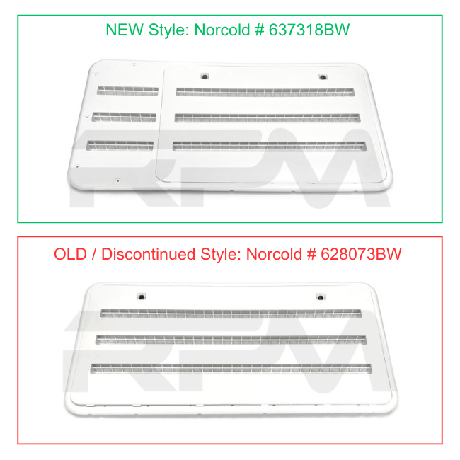 Tiffin RV Norcold Side Vent Cover 5031968 | RV Parts Masters, OEM Tiffin Motorhome Parts