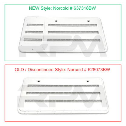 Tiffin RV Norcold Side Vent Cover 5031968 | RV Parts Masters, OEM Tiffin Motorhome Parts
