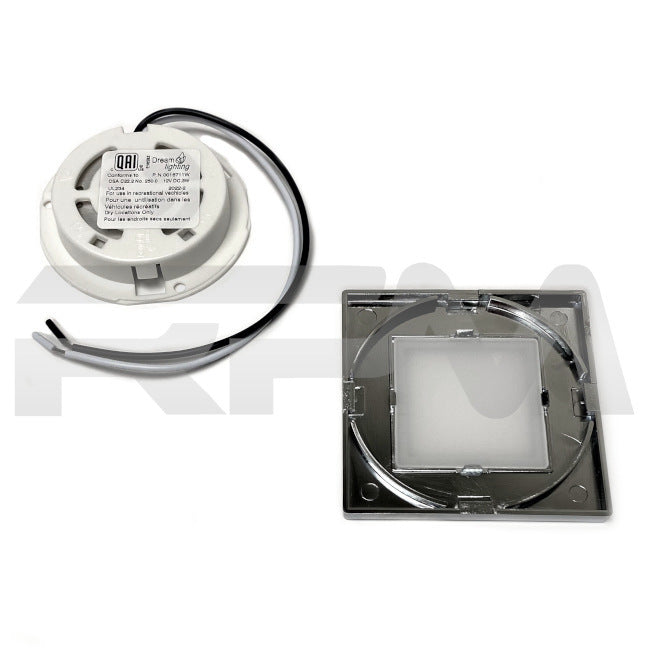 Tiffin RV Square LED Ceiling Light 5071648 | RV Parts Masters, OEM Tiffin Motorhome Parts