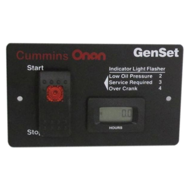 Tiffin RV Cummins Onan 028-00022 GenSet Generator Control Switch Panel 5137928 | RV Parts Masters, OEM Tiffin Motorhome Parts