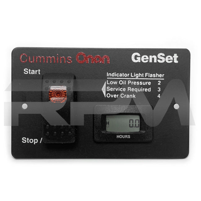 Tiffin RV Cummins Onan 028-00022 GenSet Generator Control Switch Panel 5137928 | RV Parts Masters, OEM Tiffin Motorhome Parts