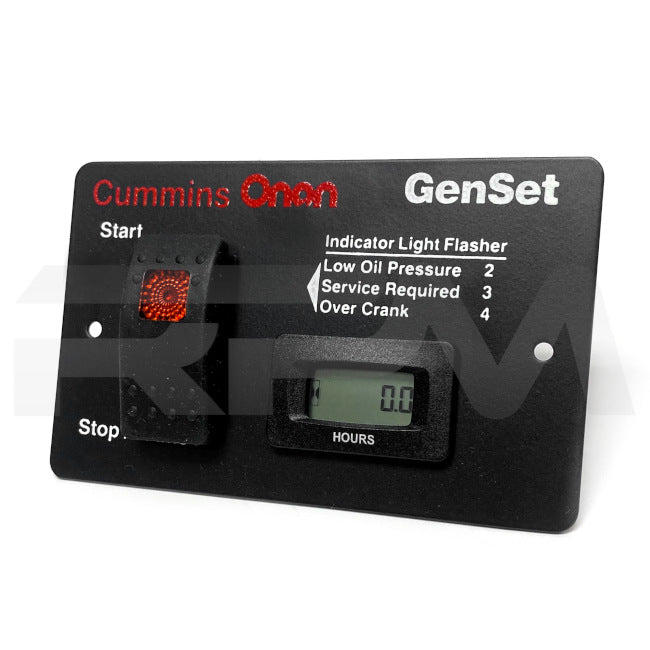 Tiffin RV Cummins Onan 028-00022 GenSet Generator Control Switch Panel 5137928 | RV Parts Masters, OEM Tiffin Motorhome Parts