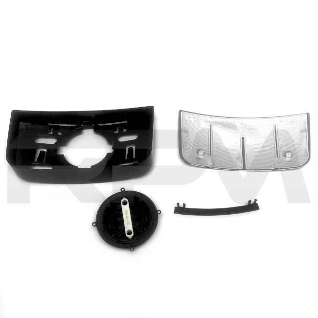 Tiffin RV Lower Convex Mirror 8" x 4" Glass Kit 7560 | RV Parts Masters, OEM Tiffin Motorhome Parts