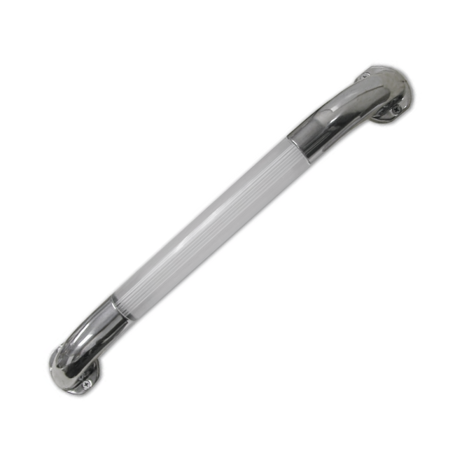 Tiffin RV Lighted Dash Assist Bar 18" Brushed Nickel 10893 | RV Parts Masters, OEM Tiffin Motorhome Parts
