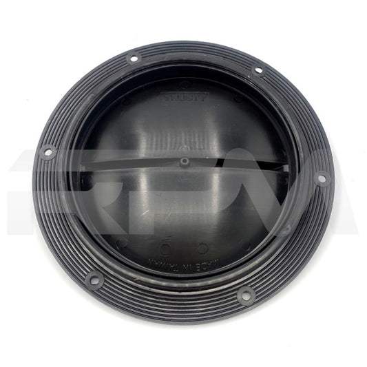 Tiffin RV Deck Plate Screw-In Access Port 5 in. Black 7608 | RV Parts Masters, OEM Tiffin Motorhome Parts