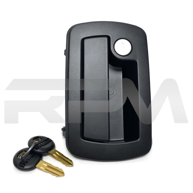 Tiffin RV Entry Door Exterior Paddle Handle Black 11507 | RV Parts Masters, OEM Tiffin Motorhome Parts